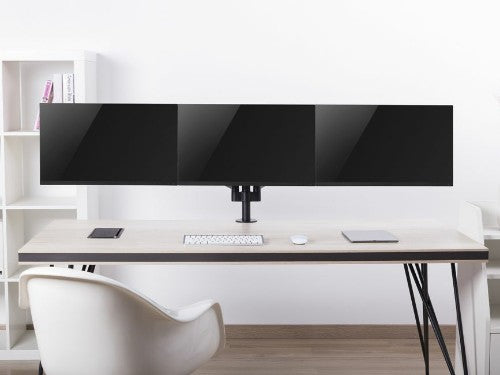 Equip 17"-27" Triple Monitor Desk Mount Bracket