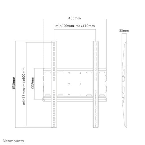 Neomounts tv wall mount