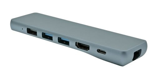 ProXtend USBC-MULTI8-001 laptop dock/port replicator USB 3.2 Gen 1 (3.1 Gen 1) Type-C Grey