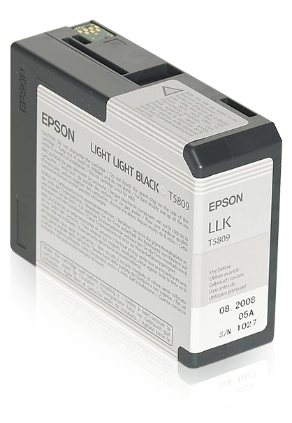 Epson C13T580900/T5809 Ink cartridge light light black 80ml for Epson Stylus Pro 3800/3880