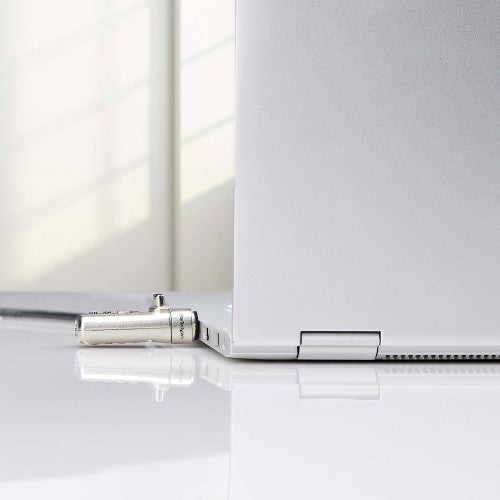 StarTech.com Slim Lock Nano Slot Compatible, 6.6ft (2m) Locking Cable, Desk Anti-Theft Security For Laptop/Notebook Computer, Cut-Resistant Steel Cable, 4-Digit Lock