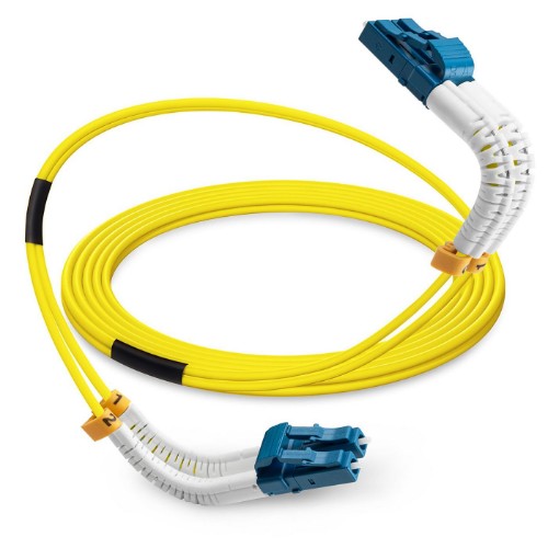 Lanview LVO231410-FLEX InfiniBand/fibre optic cable 10 m LC LC/LC Yellow