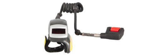 Zebra RS4000 Wearable bar code reader 1D Laser Grey, Silver