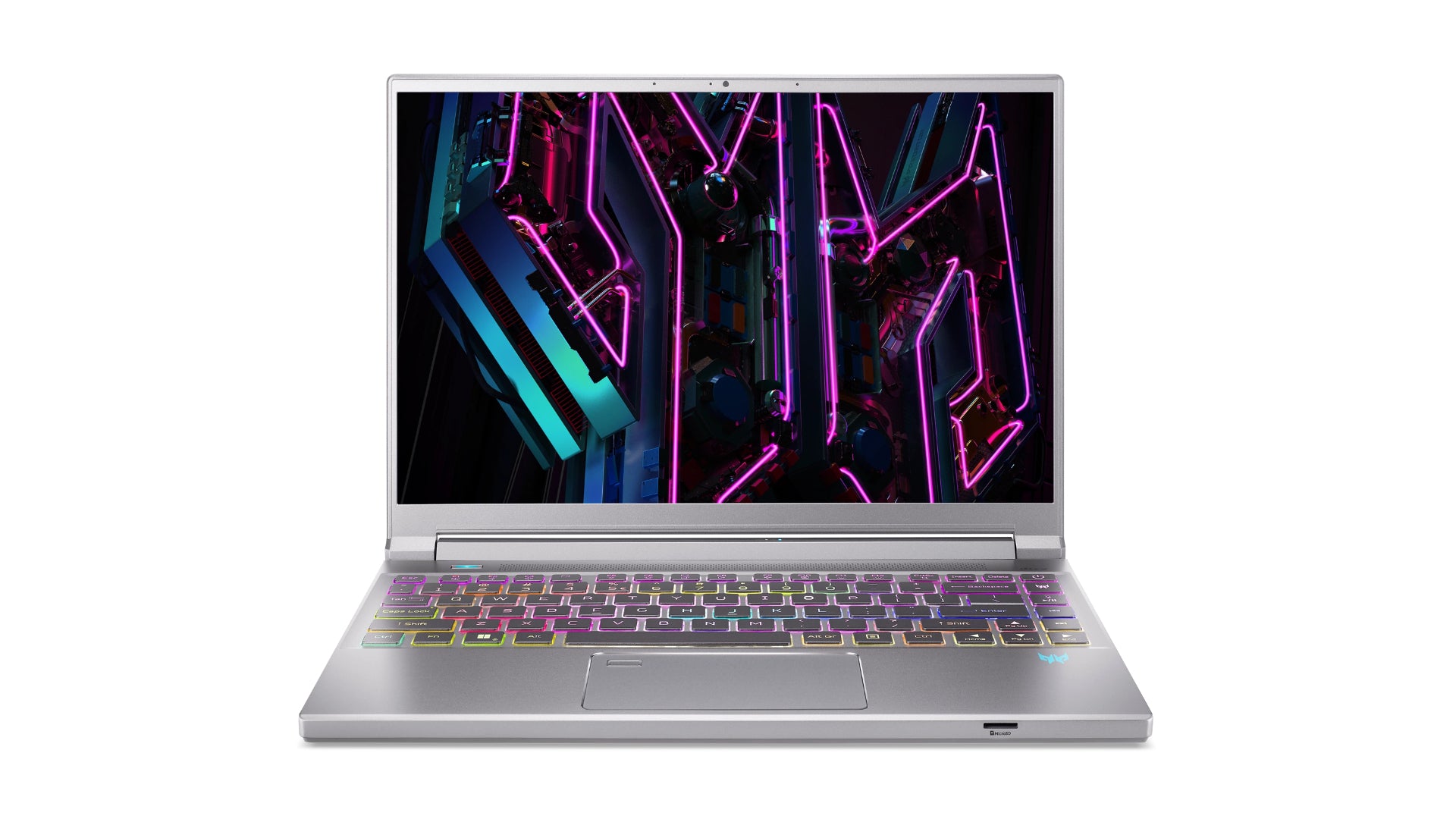 Acer Predator PT14-51-76FK Intel® Core™ i7 i7-13700H Laptop 35.6 cm (14") WQXGA 32 GB LPDDR5-SDRAM 1 TB SSD NVIDIA GeForce RTX 4070 Wi-Fi 6E (802.11ax) Windows 11 Home Silver