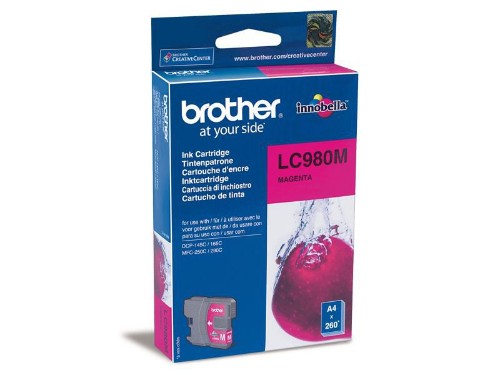 Brother LC-980M Ink cartridge magenta, 260 pages ISO/IEC 24711 5.5ml for Brother DCP 145 C