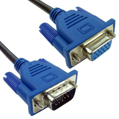 Cables Direct CDEX-LPLZ-23BL VGA cable 3 m VGA (D-Sub) Black, Blue
