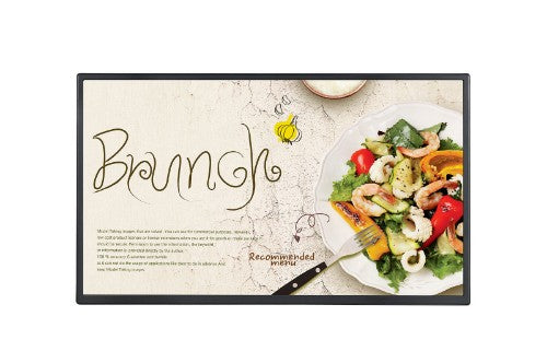 LG 32SM5J-B Digital signage display 81.3 cm (32') IPS Wi-Fi 400 cd/m² Full HD Black 24/7