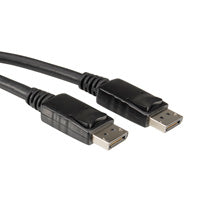 Value 11.99.5764 DisplayPort cable 5 m Black