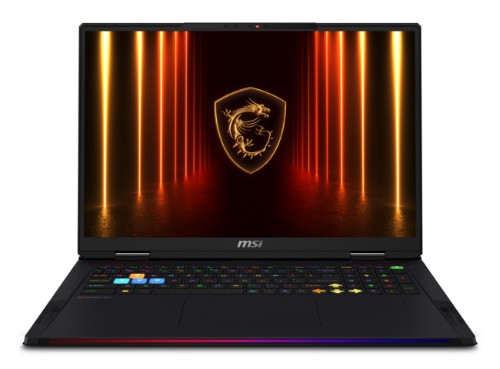 MSI Raider A18 HX A9WIG-004UK AMD Ryzen™ 9 9955HX3D Laptop 45.7 cm (18") UHD+ 64 GB DDR5-SDRAM 2 TB SSD NVIDIA GeForce RTX 5080 Wi-Fi 7 (802.11be) Windows 11 Home Advanced Black