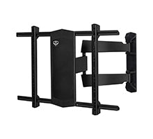 B-Tech Ultra-slim Double Arm Flat Screen Wall Mount with Tilt & Swivel (VESA 600 x 400)
