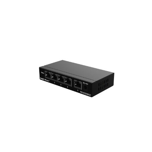 Ruijie Networks RG-ES205GC network switch Managed L2 Gigabit Ethernet (10/100/1000) Black