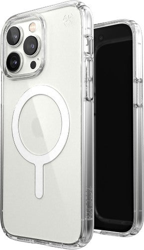 Speck Presidio Perfect Clear + MS Apple iPhone 14 Pro Max Clear - with Microban