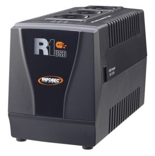 Infosec R1 USB 1000 uninterruptible power supply (UPS) 1 kVA 500 W 3 AC outlet(s)