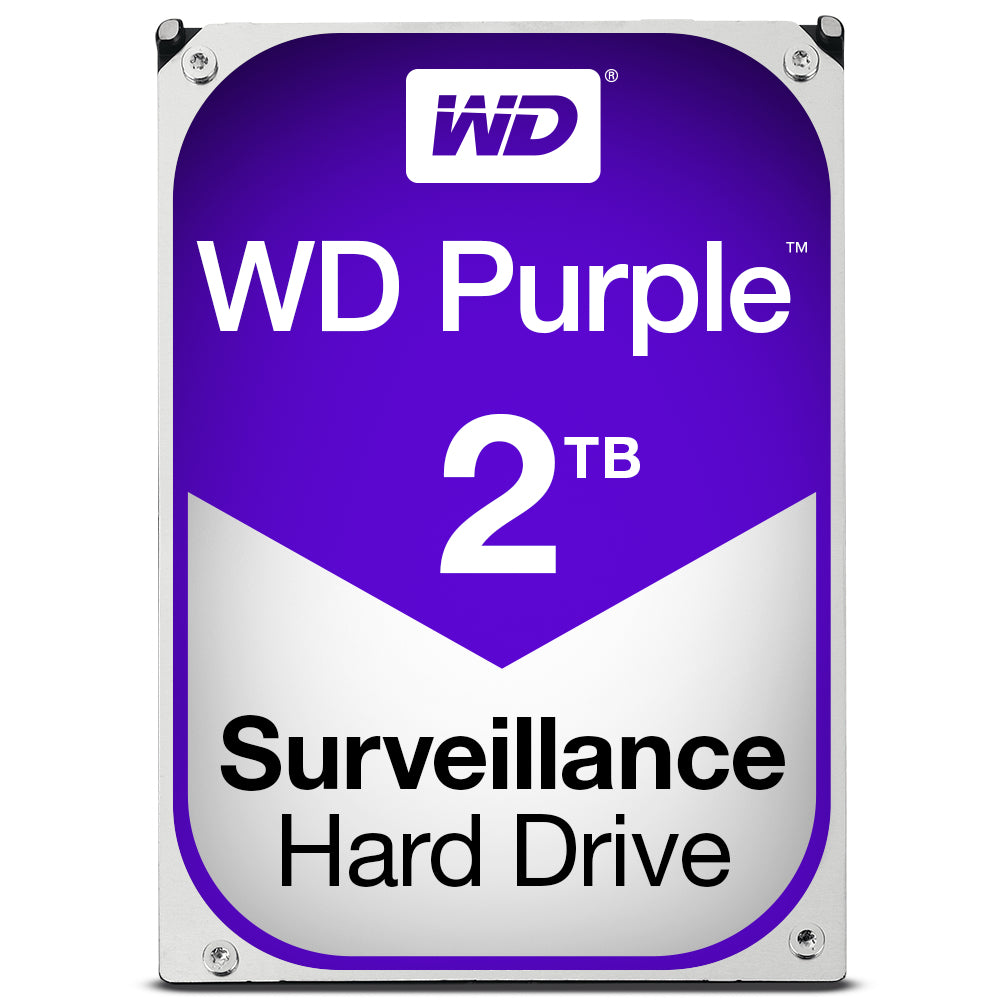 Western Digital Purple internal hard drive 2 TB 5400 RPM 64 MB 3.5" Serial ATA III