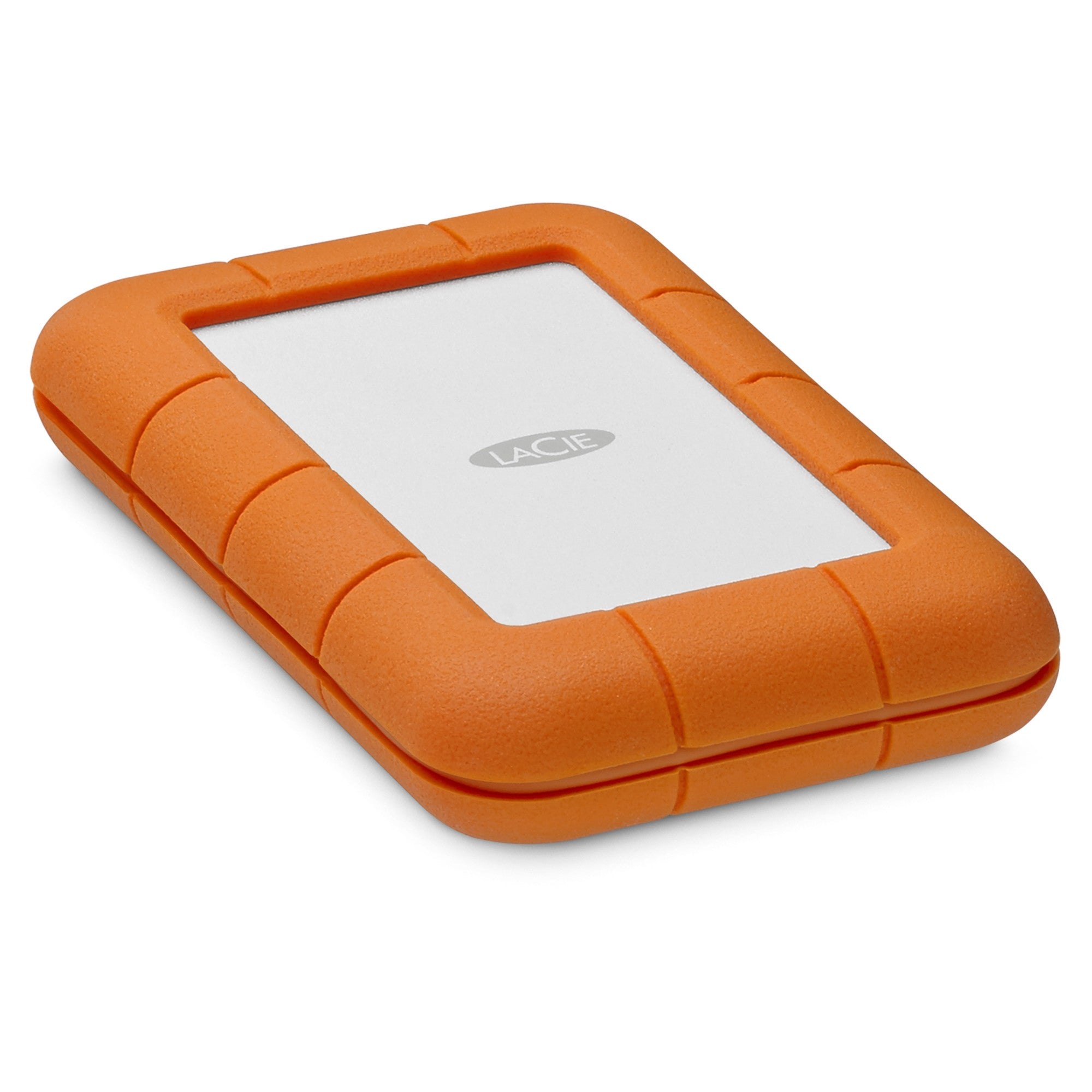 LaCie Rugged Secure external hard drive 2 TB Orange, White