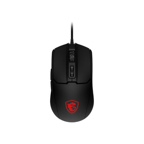 MSI FORGE GM100 mouse Gaming Ambidextrous USB Type-A Optical 6400 DPI