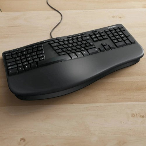Incase Designed by Microsoft Ergonomic keyboard Office USB QWERTY Black