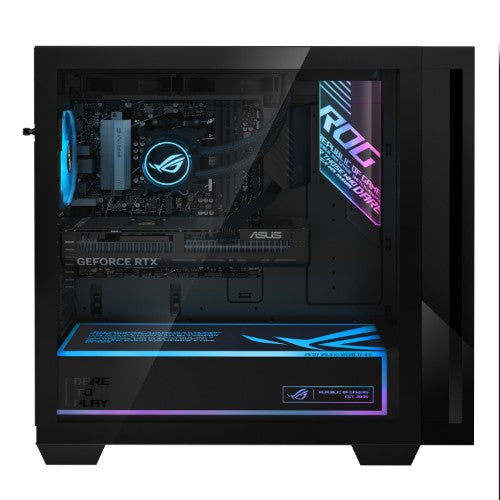 ASUS ROG G700 GM700TZ-R8700F040W AMD Ryzen™ 7 8700F 32 GB DDR5-SDRAM 1 TB SSD NVIDIA GeForce RTX 5070 Windows 11 Home Tower PC Black