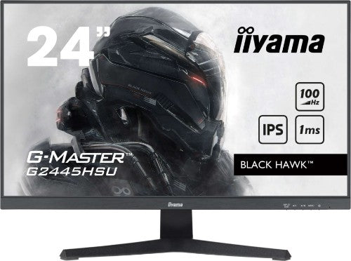 iiyama G-MASTER Get ahead with the G2445HSU Black Hawk monitor with IPS Panel Technology and 1ms MPRT