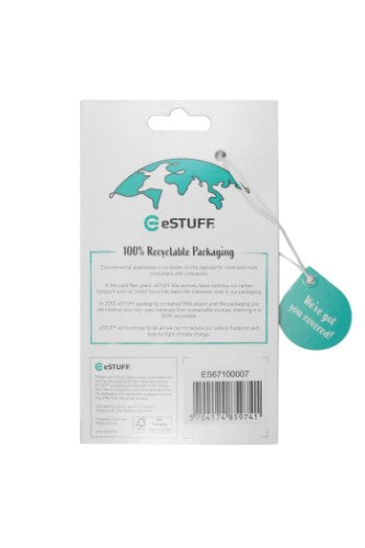 eSTUFF ES67100007 mobile phone case 17 cm (6.7") Cover Transparent