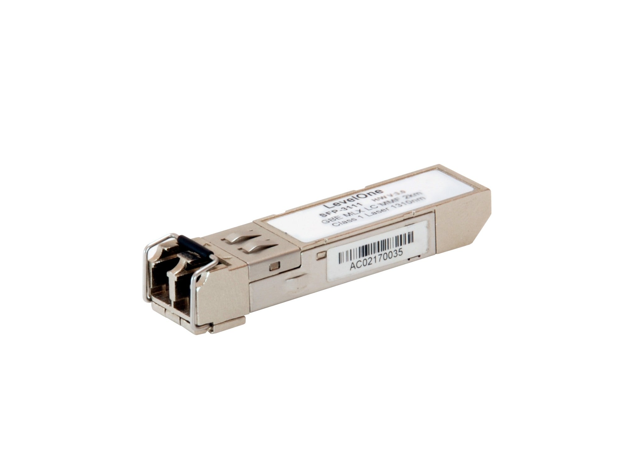 LevelOne 1.25Gbps Multi-mode SFP Transceiver, 2km, 1310nm