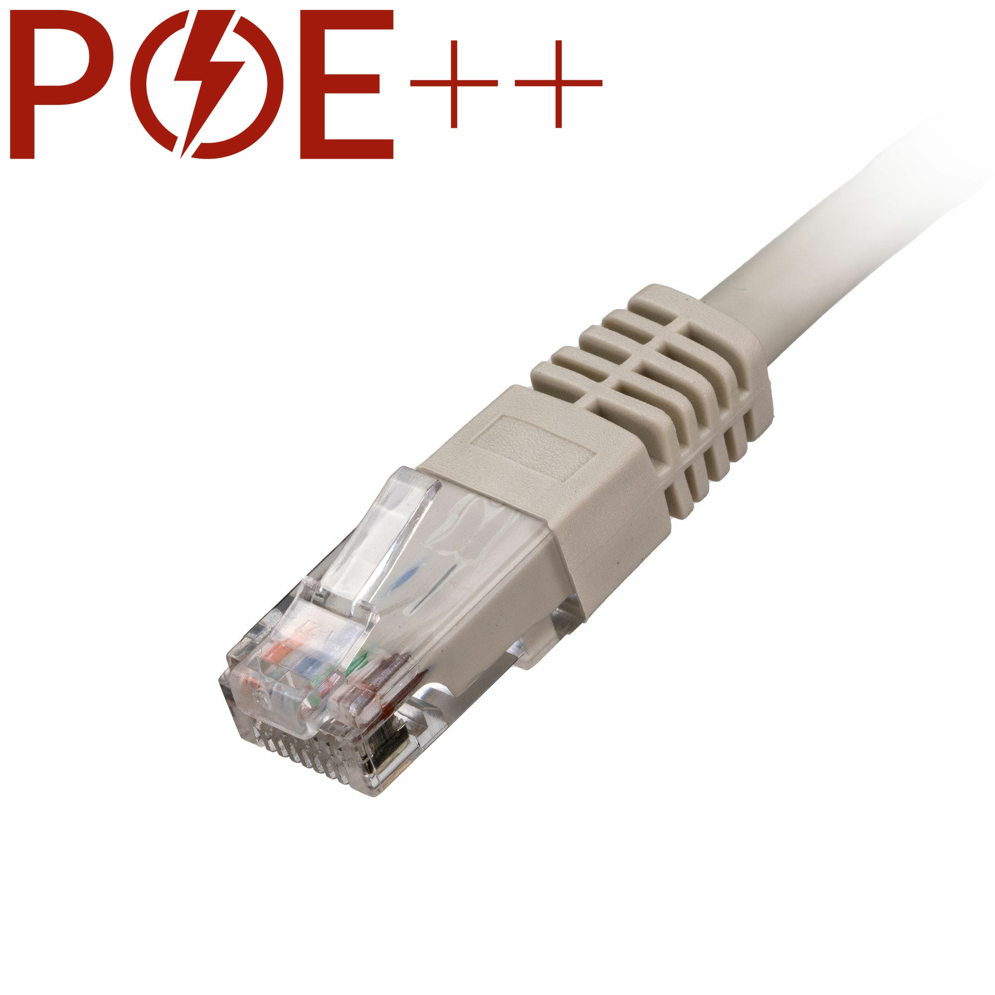 Cablenet 3m Cat6 RJ45 Grey U/UTP PVC 24AWG Flush Moulded Booted Patch Lead