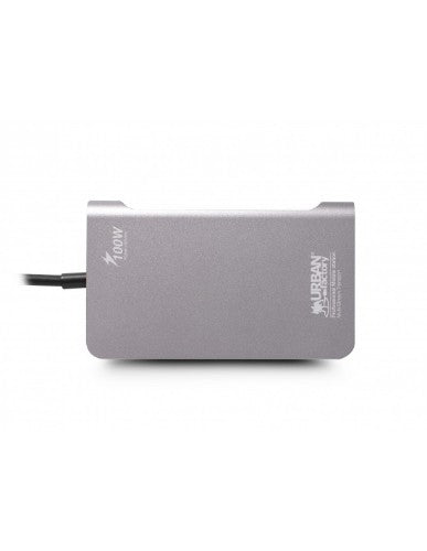 Urban Factory HUBEE PLUS MOBILE STATION USB-C PASS THRU 100W MULTI-STREAM