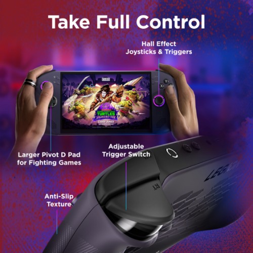 Lenovo Legion Go S 8ARP1 portable game console 20.3 cm (8") 1 TB Touchscreen Wi-Fi Black