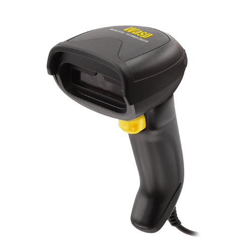 Wasp WDI9600 Handheld bar code reader 1D/2D LED Black, Yellow