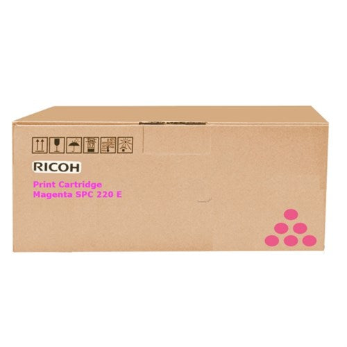 Ricoh 406099/SPC220E Toner magenta, 2K pages ISO/IEC 19798 for Ricoh Aficio SP C 220