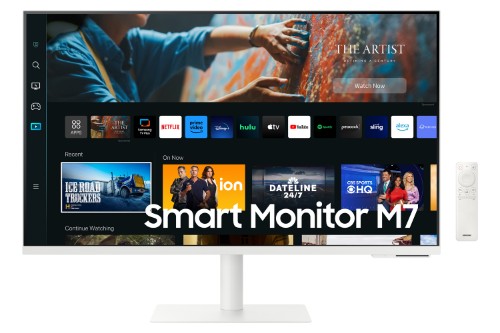 Samsung M70C computer monitor 81.3 cm (32") 3840 x 2160 pixels 4K Ultra HD LED White