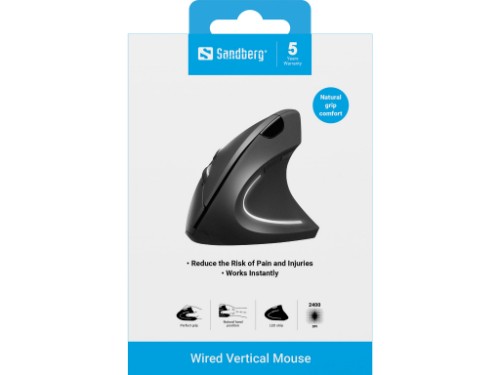 Sandberg Wired Vertical Mouse