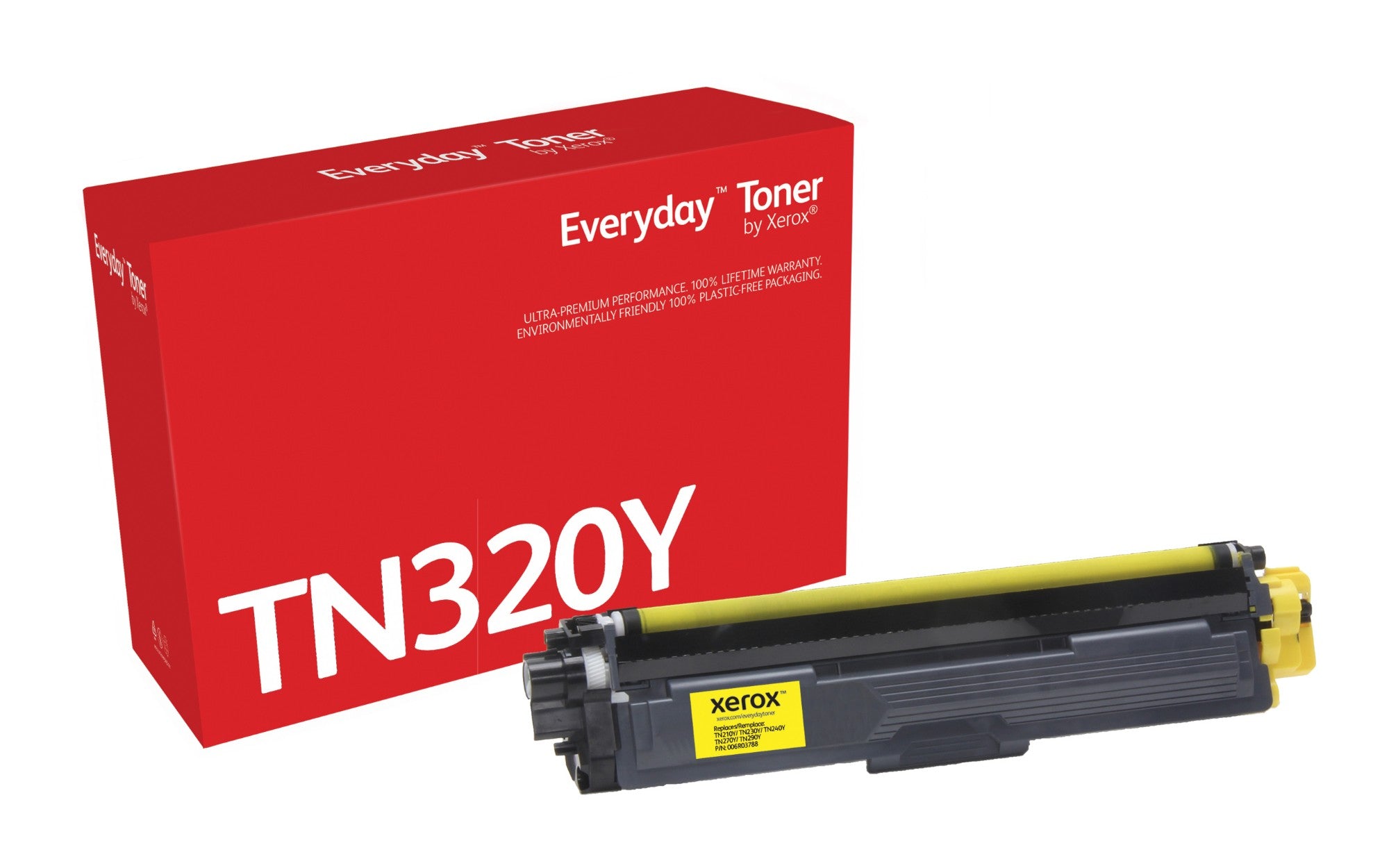 Xerox 006R03788 Toner-kit yellow, 1.4K pages (replaces Brother TN230Y) for Brother HL-3040 CN