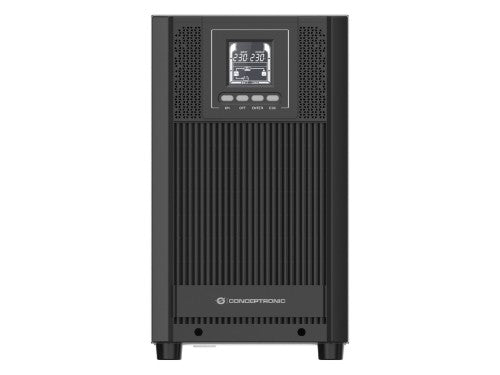 Conceptronic ZEUS52ES3K 3000VA 2700W Online Tower UPS, Schuko