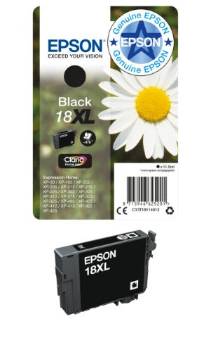Epson C13T18024012/18 Ink cartridge cyan, 180 pages 3ml for Epson XP 30