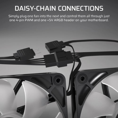 Corsair RS140 ARGB Computer case Fan 14 cm White 1 pc(s)