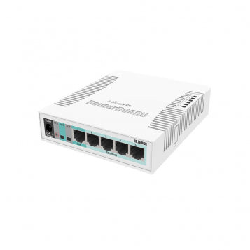 Mikrotik RB260GS Gigabit Ethernet (10/100/1000) Power over Ethernet (PoE) White