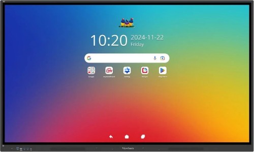 Viewsonic IFP7534 interactive whiteboard 190.5 cm (75") 3840 x 2160 pixels Touchscreen Black