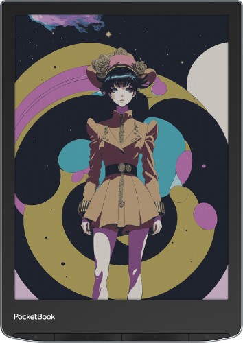 PocketBook InkPad Color 3 e-book reader Touchscreen 32 GB Wi-Fi Black, Grey