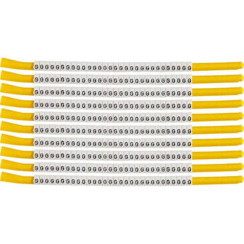 Brady SCN-18-G cable marker Black, White Nylon 300 pc(s)