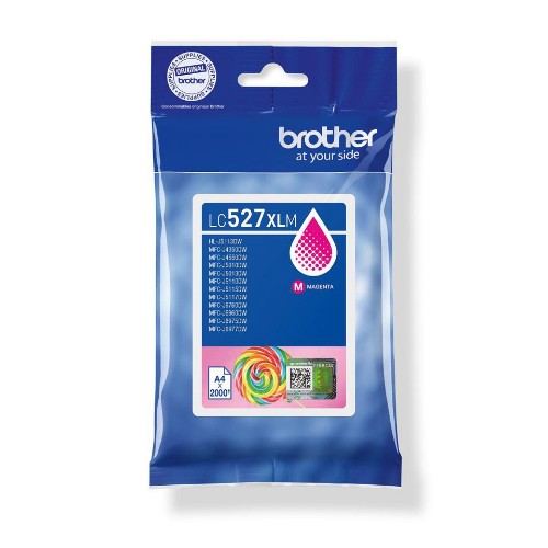 Brother LC-527XLM Ink cartridge magenta high-capacity, 2K pages ISO/IEC 19752 for Brother MFC-J 4350