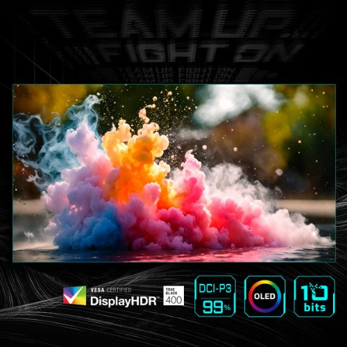 GIGABYTE MO32U 31.5" OLED 4K UHD Gaming Monitor - 3840 x 2160, 165Hz, 0.03ms, 250 cd/m², Display HDR True Black 400, HDMI 2.1, Displayport 1.4