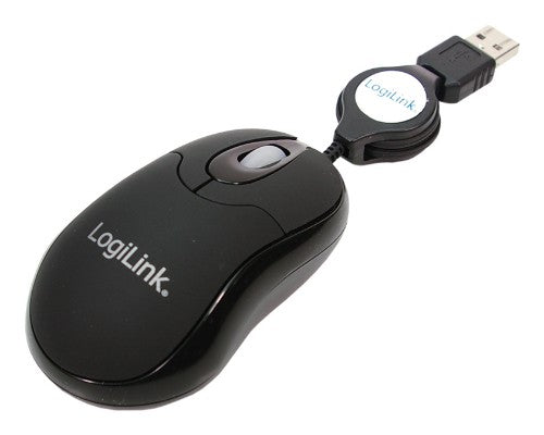 LogiLink ID0016 mouse Office Ambidextrous USB Type-A Optical 800 DPI
