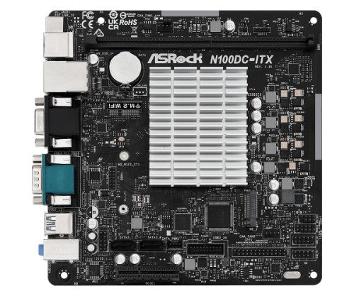 Asrock N100DC-ITX NA (integrated CPU) mini ITX