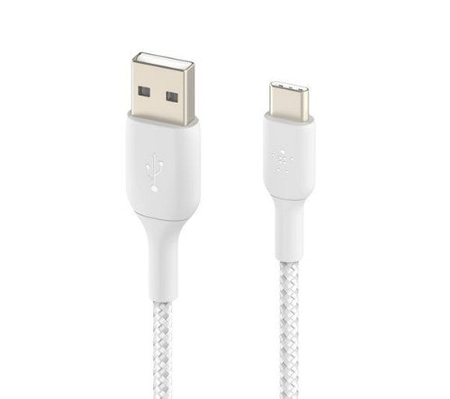 Belkin CAB002BT1MWH USB cable 1 m USB A USB C White
