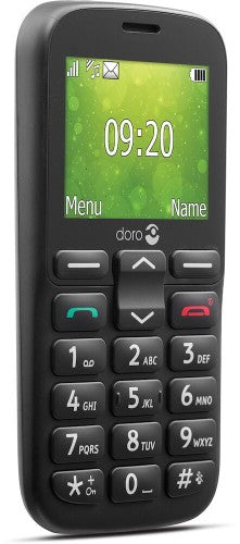 Doro 1380 6.1 cm (2.4") 97 g Black Senior phone