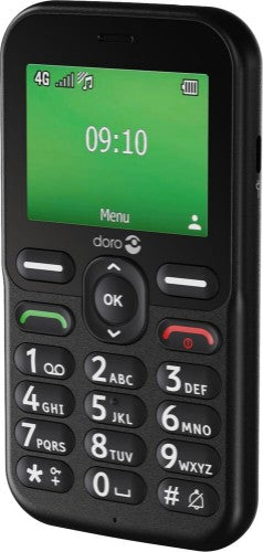 Doro Leva E10 6.1 cm (2.4") 118.9 g Black Senior phone