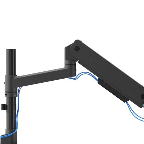 Origin Storage Gas Spring Single Monitor Arm with VESA 75x75 and 100x100