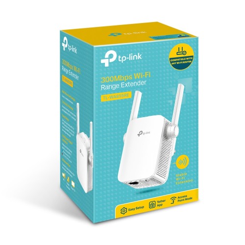TP-Link TL-WA855RE network extender Network transmitter & receiver White 10, 100 Mbit/s
