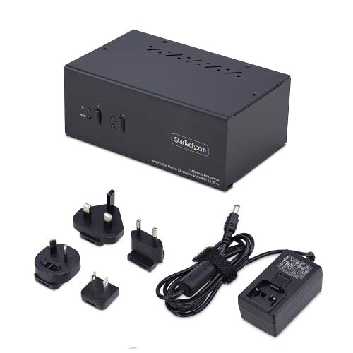 StarTech.com P2ADDH462-KVM-SWITCH KVM switch Black